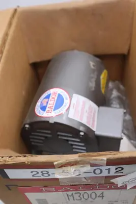 NEW BALDOR  M3004 MOTOR .25HP 1140RPM 3PH 60HZ STOCK 4521