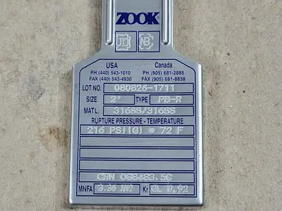 NEW 2008 ZOOK CRNOG8483.5C