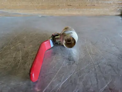 3/4" Solder PTFE Full Port Ball Valve