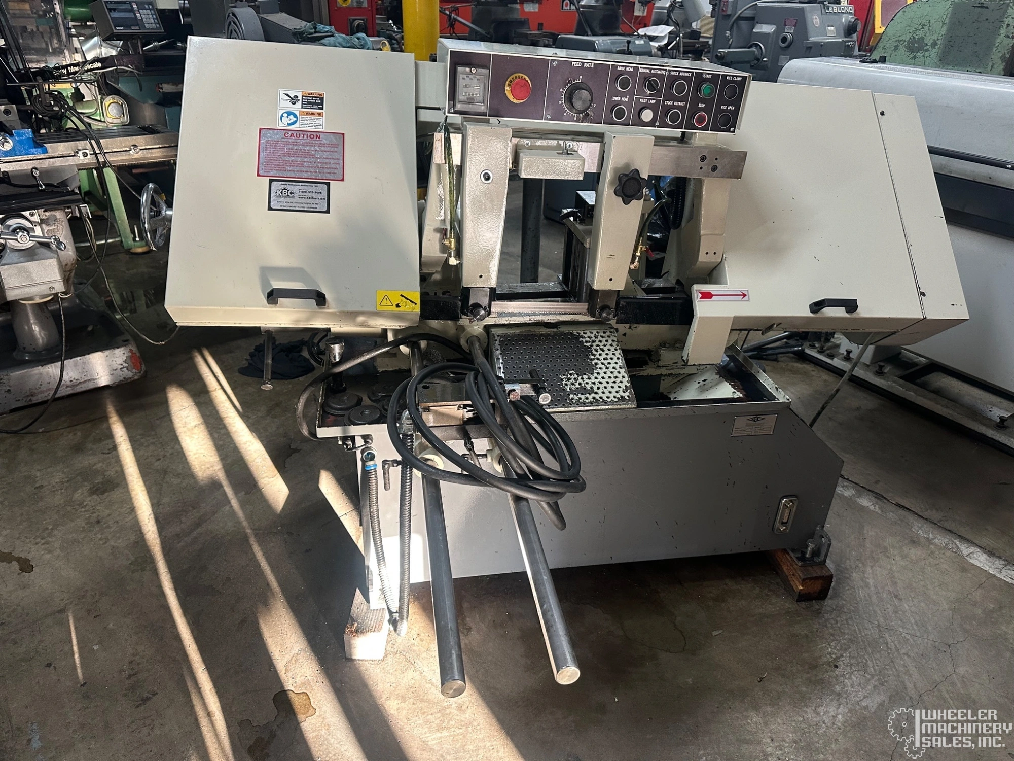 2014 KBC Machinery BS-12A Horizontal Band Saw #7513 #2
