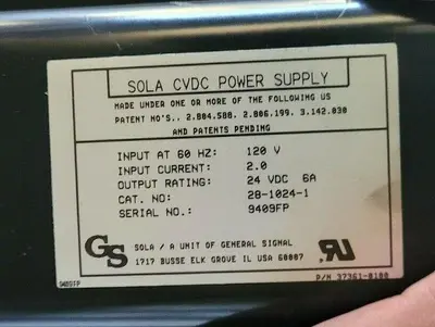 USED SOLA 28-1024-1