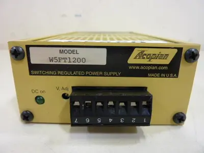 USED ACOPIAN W5FT1200