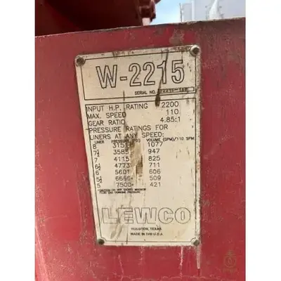 Used LETOURNEAU _UNKNOWN_ Piston Pumps Texas US | Oil The Woodlands Group #1501578