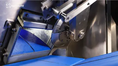 Nantsune Model NTDPD-340 Zeus Dual 3D Pack Fixed Weight Meat Slicer