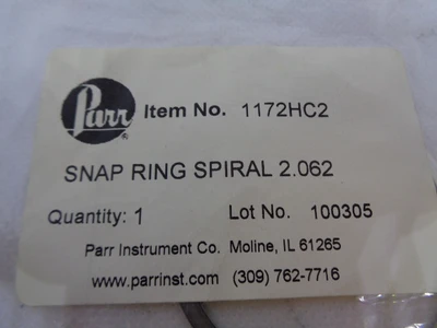 USED PARR 1172HC2
