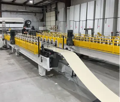 Metal Roofing Flashing Roll Forming Machine USA