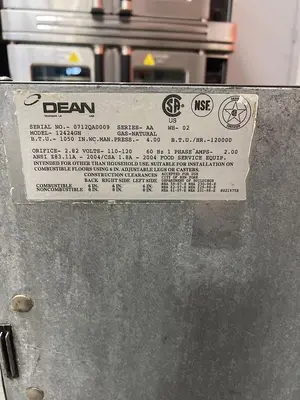 Used DEAN 12424GN Cookers / Coolers / Fryers Florida US | BAM Discount Restaurant Equipment #1261610