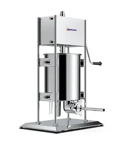 22 lbs/ 10kg Stainless Steel Vertical Manual Sausage Stuffer - Economy model