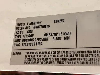 USED GE PFC CAP