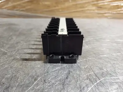 75 Amp Panel Mounted Terminal Block 2 Row 8 Position