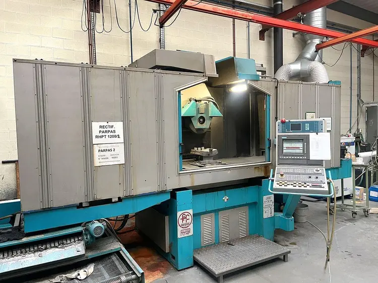 Used PARPAS RTHP 1200 X: 2000 - Y: 1250 - Z: 1200 MM Rotary Surface Grinders BE | Apt International N.V #362036