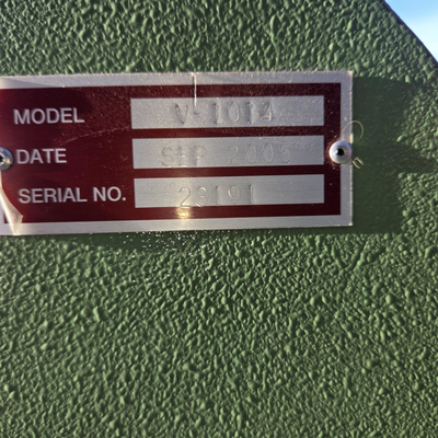 U14876C Used Saber 1014 leaf brake
