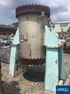 USED Kurose 731 Sq Ft Kurose Spiral Heat Exchanger, 304 S/S, 128/71#