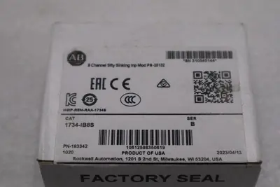 2023 NEW SEALED ALLEN BRADLEY 1734-IB8S / 1734IB8S SER B STOCK L-589C