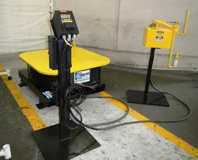 DALLAS MODEL DPU-4000#X48 PALLET TYPE UNCOILER