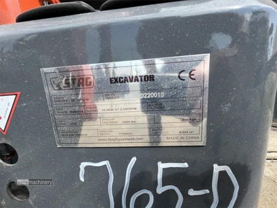 New | in-Stock 2022 STAG EQUIPMENT SE12PLUS Crawler Excavators - Mini California US | Lillo Machinery #1403850