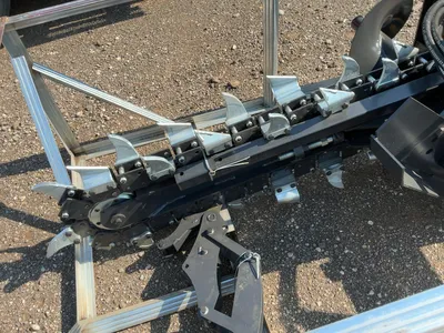 New JCT Trencher Skid Steer Attachment, Universal Quick Attach, Approx. 36” Trench Depth and 8” Tren...