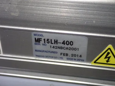 Used YAMAHA MF15LH400 Linear Actuators Ohio US | HGR 24 #737667