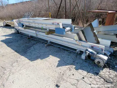 Used Vecoplan RG42/60XL Shredding System – 60 HP, Double-Row Cutter Rotor, Infeed/Discharge Conveyors, OEM Controls