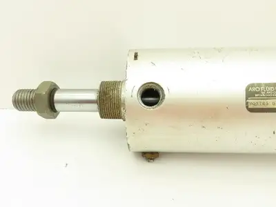 ARO Economair MQ2765-060 Pneumatic Air Cylinder 4" Bore 6" Stroke Tang Pivot Mt