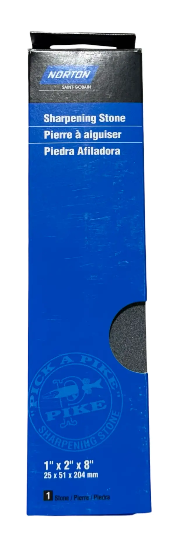 Norton 1" x 2" x 8" Crystolon Benchstone Rectangular Coarse Grit Silicon Carbide