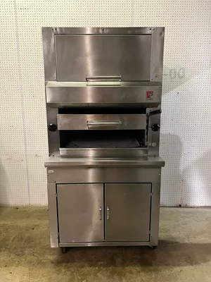 Used Wolf Used 36" Wolf FS-HB-1 Commander Series Natural Gas Top-Fired Broiler Broilers Illinois US | Falcon Restaurant Supply #1375046