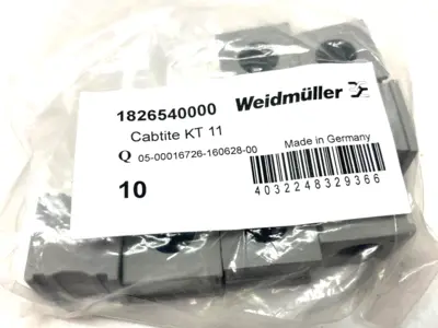 NEW WEIDMÜLLER CABLE FRAME GROMMET SEAL CABTITE KT 11 GRAY