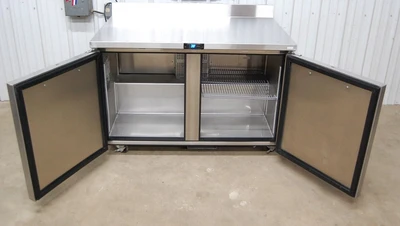 142-1088 True 48″ 2 Door Work Top Cooler.