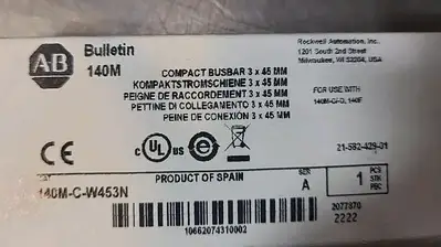 Allen-Bradley 140M-C-W453N Compact Busbar Loc4B13