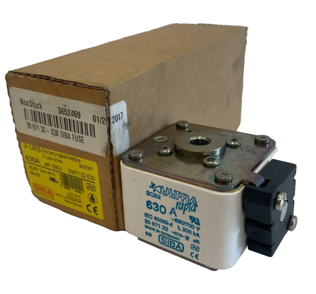 NEW SIBA SQB2 FUSE LINK 690V 630A 4 COUNT