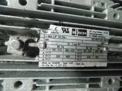 Used BUSCH 1144 Vacuum Pumps Texas US | Aucto #1307061