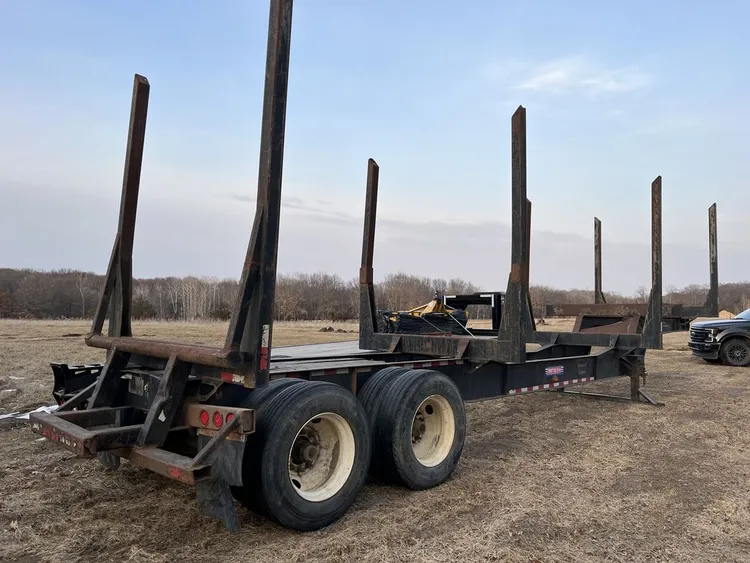 Used 2015 PITTS LOG TRAILER Forestry Trailers Minnesota US | Carco Truck & Equipment #1514289