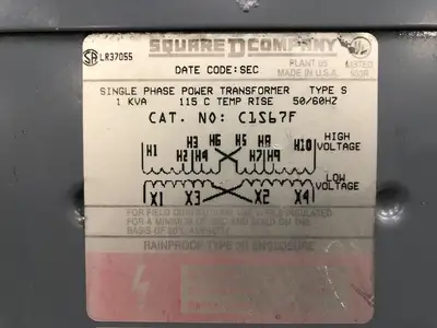 USED SQUARE D C1S67F