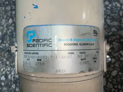 Used PACIFIC SCIENTIFIC SR364082937156HC Motors (misc) Ohio US | HGR 24 #1486707
