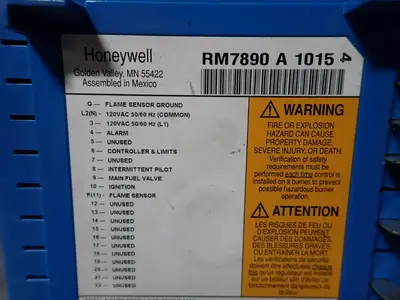 USED HONEYWELL RM7890A1015
