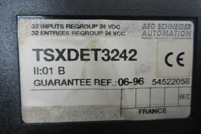 SCHNEIDER AUTOMATION TSX-DET-3242 INPUT MODULE TSXDET3242