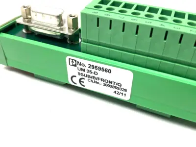 New | in-Stock PHOENIX CONTACT VARIOFACE SLIM LINE TERMINATION BOARD Circuit Boards | Maverick Industrial Sales #1109689
