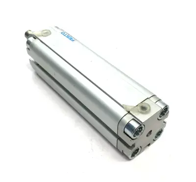 USED FESTO COMPACT DOUBLE-ACTING PNEUMATIC CYLINDER 156043