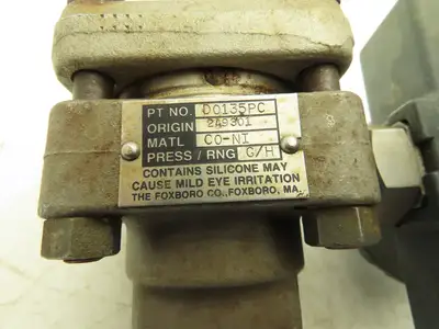 Foxboro 821GM-DS1NH1 Pressure Transmitter 1/4"NPT 12.5-65VDC 600PSI Max WP