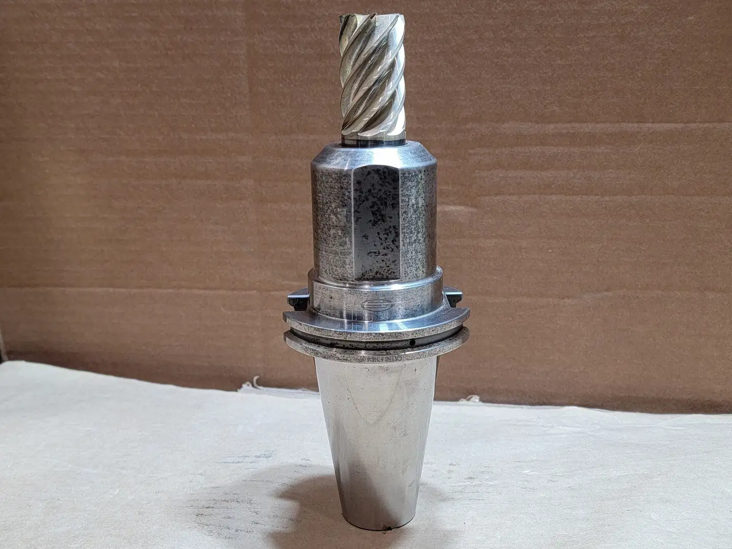 CAT50 1 1/4" Endmill Tool Holder 4" w/ Cutter