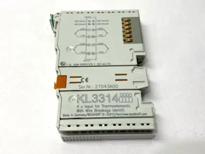 USED BECKHOFF INPUT BUS TERMINAL 4-CHANNEL