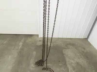 CM Model M Cyclone 1 Ton 2000Lb Manual Chain Fall Hand Hoist 29' Lift
