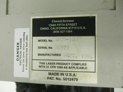USED Panasonic Atomic Beam Cop Cam