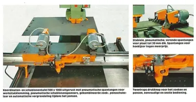 USED PEDDINGHAUS COORDINATE TABLE