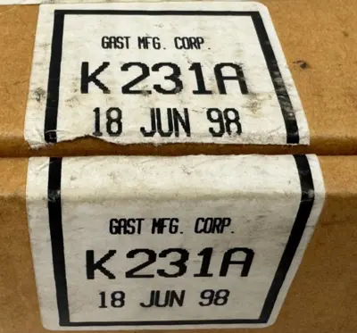NEW GAST K231A SERVICE KIT 1550
