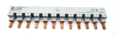 NEW 8 PCS ALLEN BRADLEY 1489-AMCL312 BUS BARS SERIES D 1489AMCL312