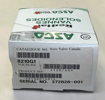 New | in-Stock ASCO 8210G1 Solenoid Valves Ohio US | Surplus Asset Holdings #1236117