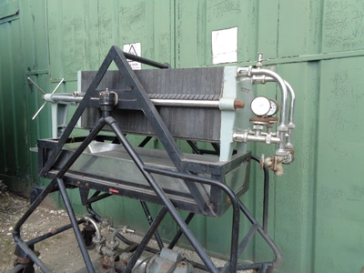 British filter filter Press 390 mm Square 36 plates
