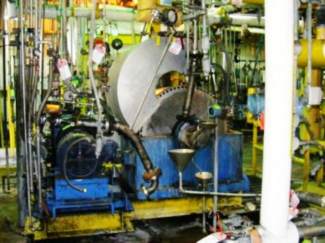 Podbielniak D-18 centrifugal contactor, 316SS.