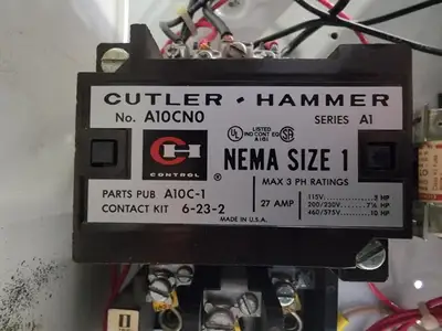 MCC Unit 10 hp, Nema 1